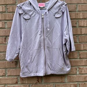 Women’s Kate Spade Matching Set Light Purple Jacket & Crop Pants